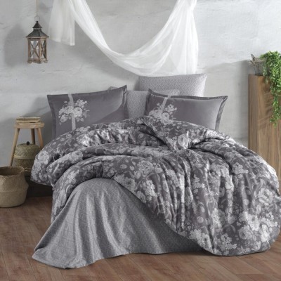 Lenjerie de pat satin clasy king size (monica v2)